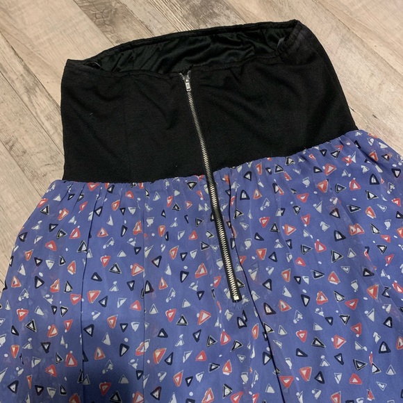 Strapless Asymmetrical Dress - Picture 3 of 4